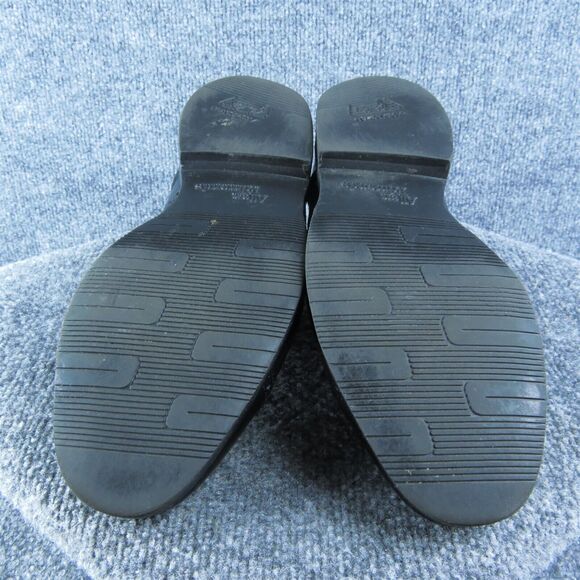 Allen Edmonds Brogue Toe Cap Men Derby Oxfords Size 10.5 Narrow Black Leather - Picture 10 of 10